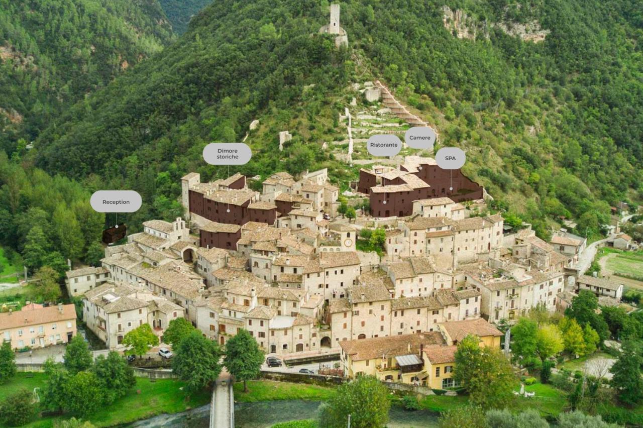 Torre Del Nera Albergo Diffuso & Spa 체기노 외부 사진